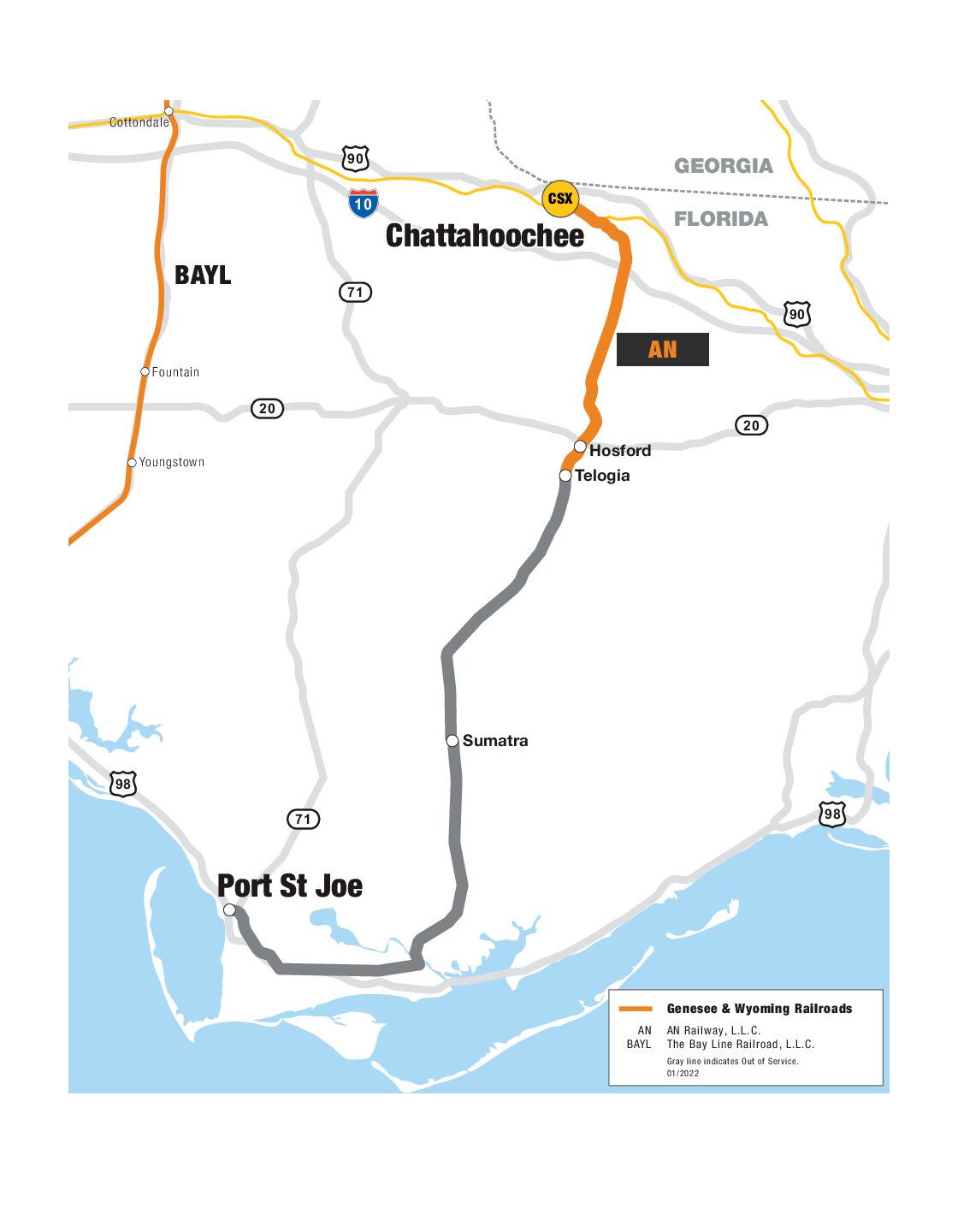 AN Railway A Genesee & Wyoming Company