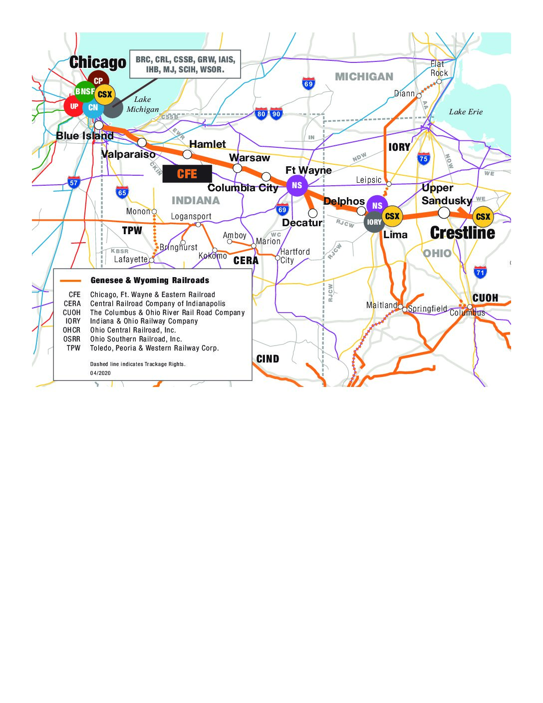 Chicago, Ft. Wayne & Eastern Railroad A Genesee & Wyoming Company