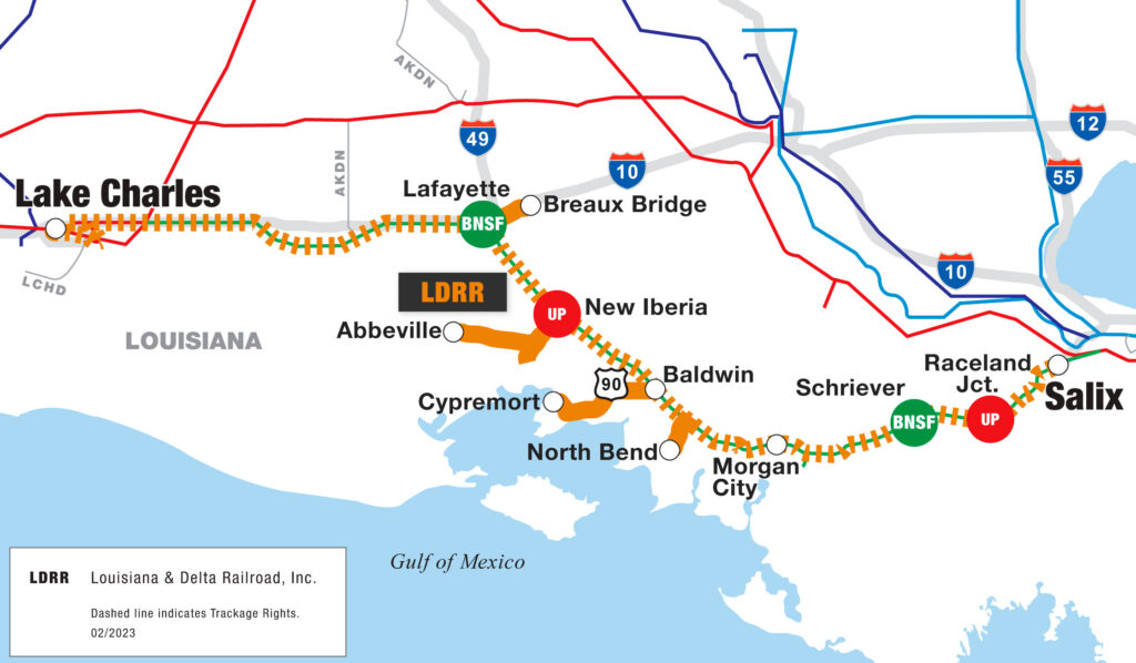 Louisiana & Delta Railroad A Genesee & Wyoming Company